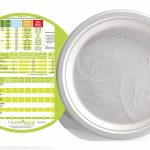 10 inch Disposable Dinner Plate (Set of 25) -Nutrition Guidance Plates Plus Nutrition Guidance Discs