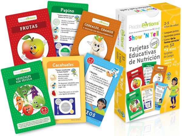 Nutrition Flash Cards - Spanish
